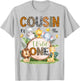 Cousin of The Wild One First Birthday Boy Jungle Safari T-Shirt - T-Shirt | Ash