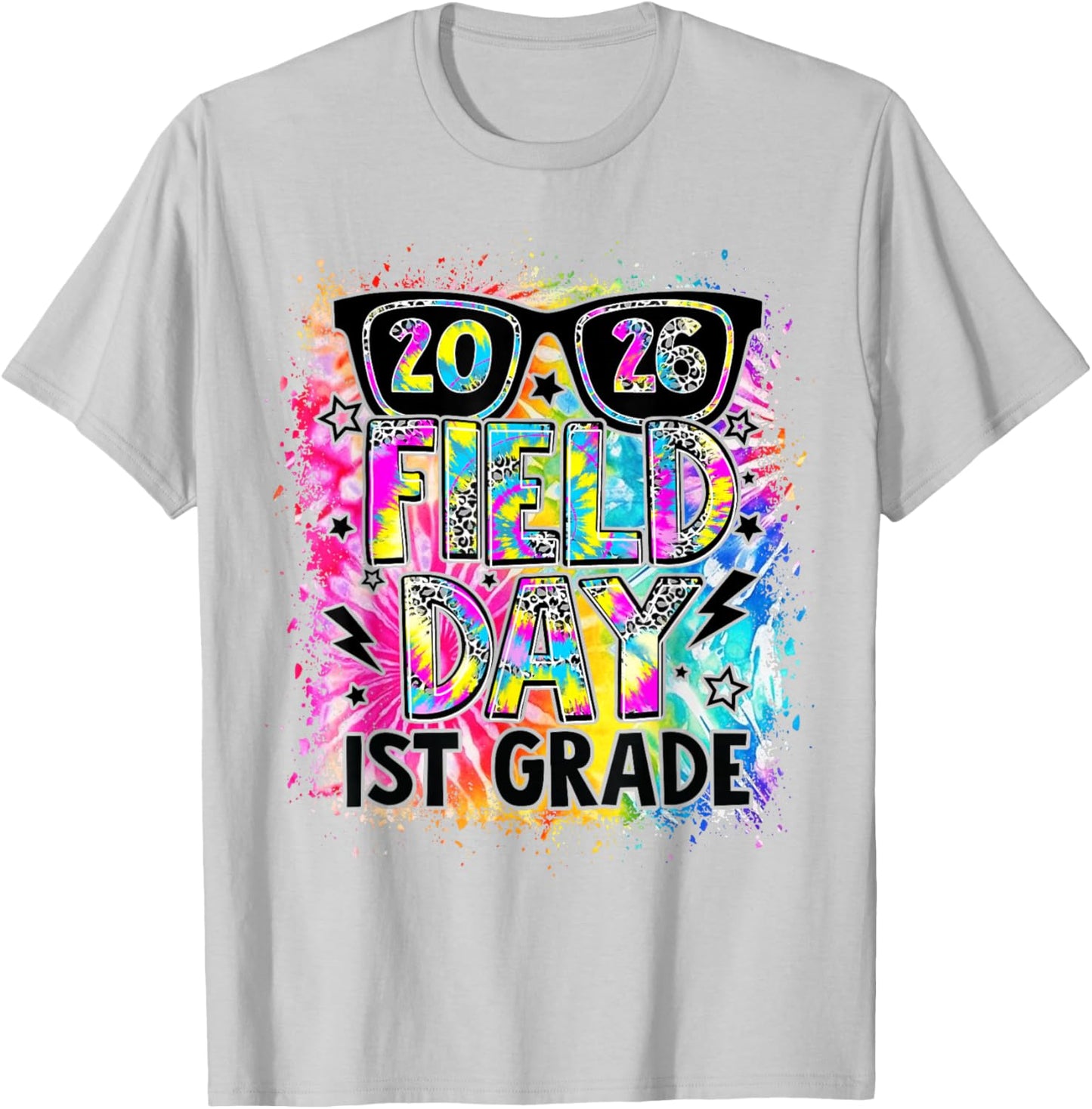 Field Day 2026 1st Grade Field Day Fun Day Teacher Kids T-Shirt - T-Shirt | Ash