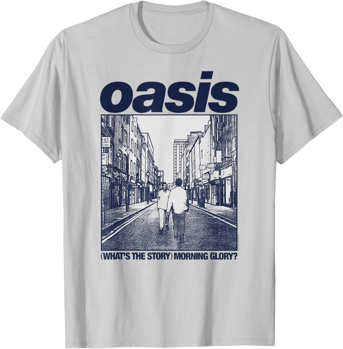 Oasis Amazon Exclusive WTSMG in Grey T-Shirt - T-Shirt | Ash