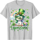 Lepricorn Cute Unicorn Shamrock St Patricks Girl Kid Toddler T-Shirt - T-Shirt | Ash