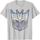 Transformers Distressed Decepticon Sigil T-Shirt - T-Shirt | Ash