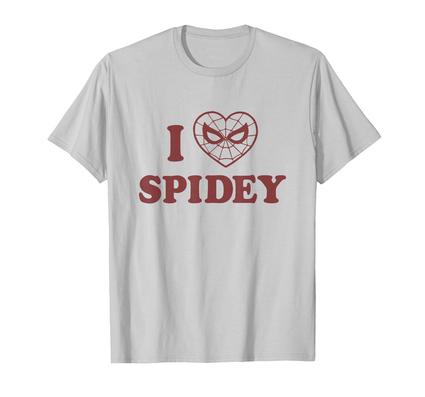 Marvel Spider-Man Valentine's Day I Love Spidey Heart Logo T-Shirt