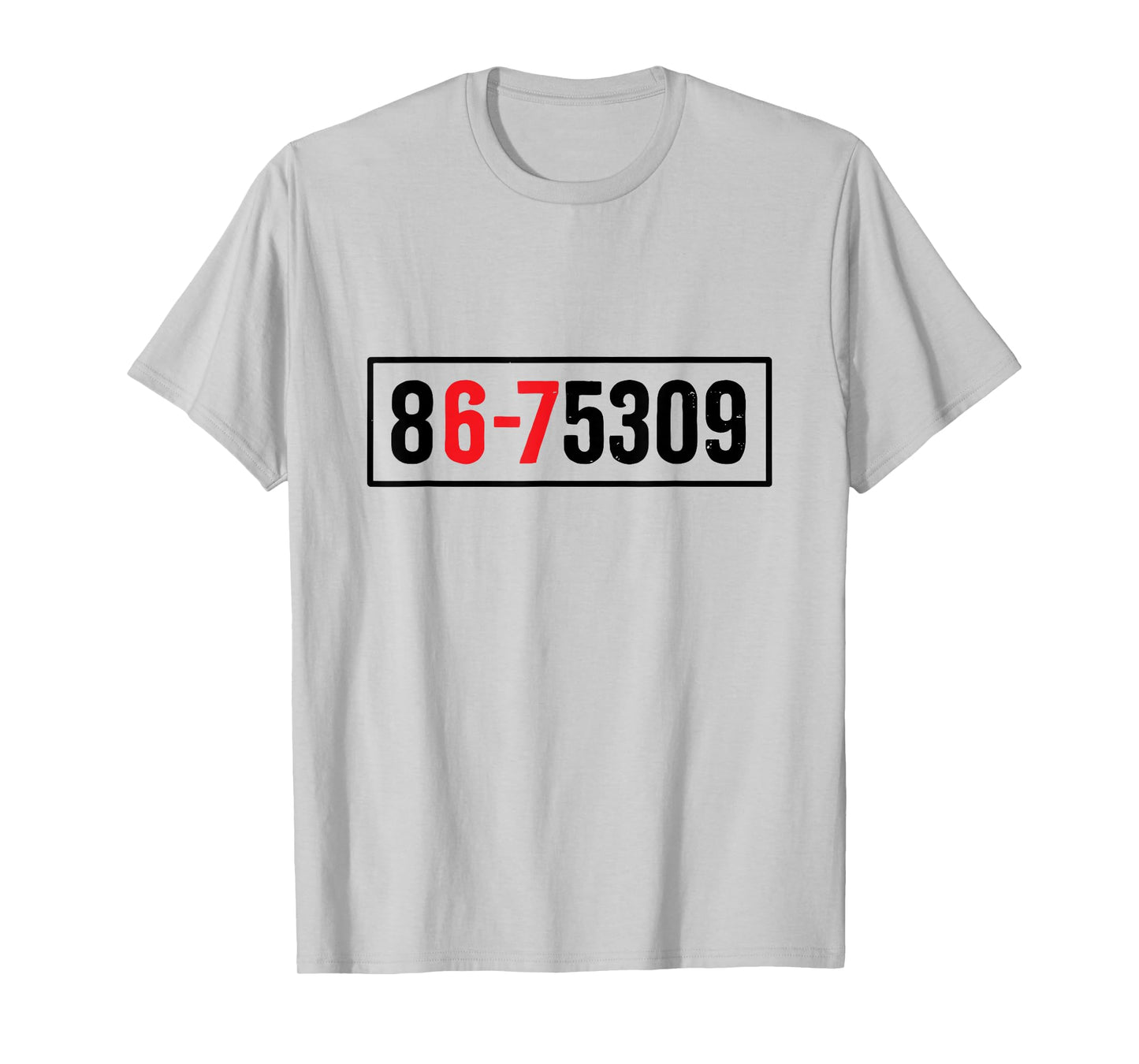 Vintage 80's Music 86-75309 Jenny 8675309 Six Seven 67 Meme T-Shirt
