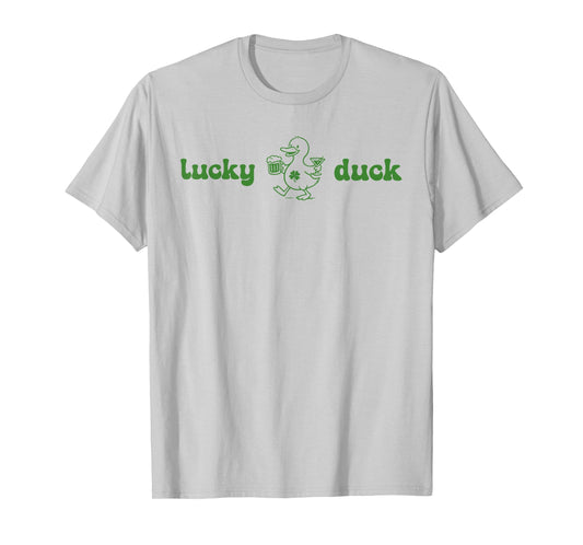 Funny Lucky Duck St Patricks Day Irish Baby T-Shirt