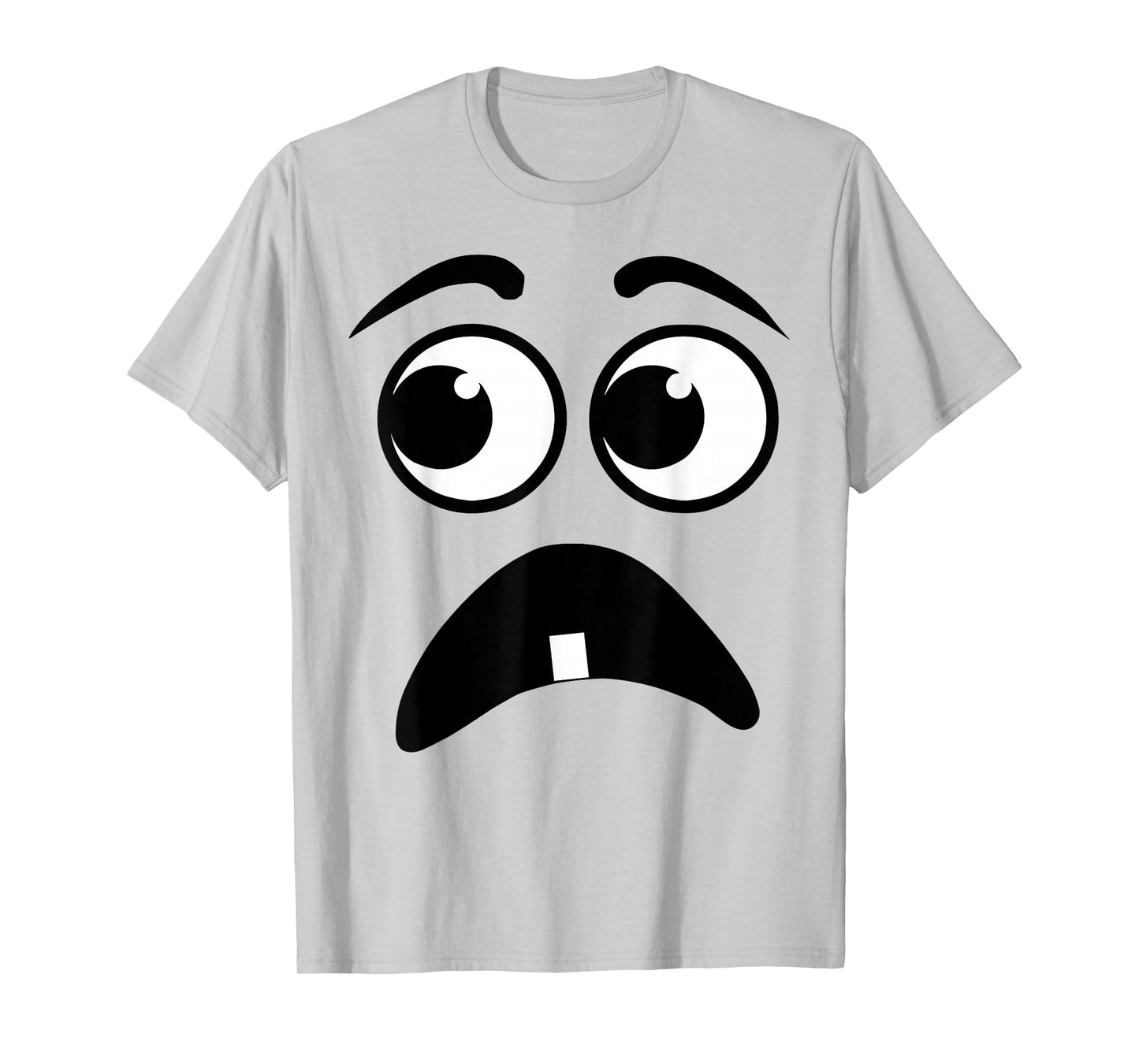 Creepy Face Carrot Halloween Book Character Costume T-Shirt