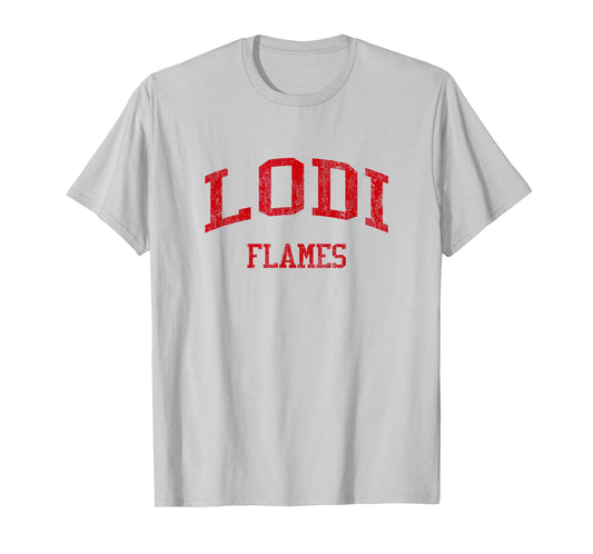 Lodi High School HS Lodi CA Vintage Sports T-Shirt
