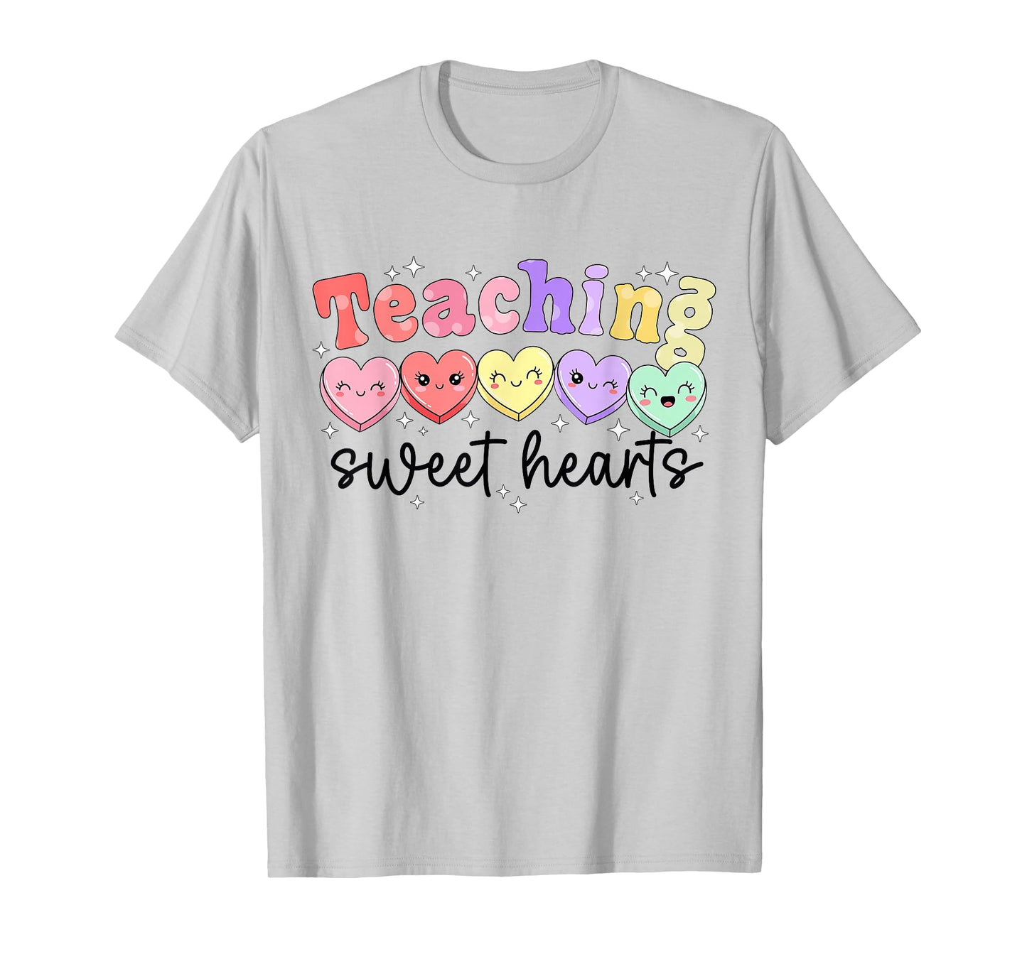 Teaching Sweet Hearts Valentine Teacher Paraprofessional T-Shirt