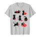 Funny Valentine Cats Love Hearts Cute Cat for Women & Girls T-Shirt