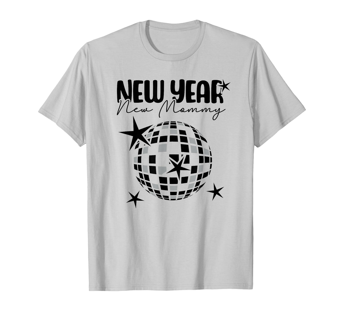 New Year New Mommy New Year's Eve Pregnancy Announcement T-Shirt