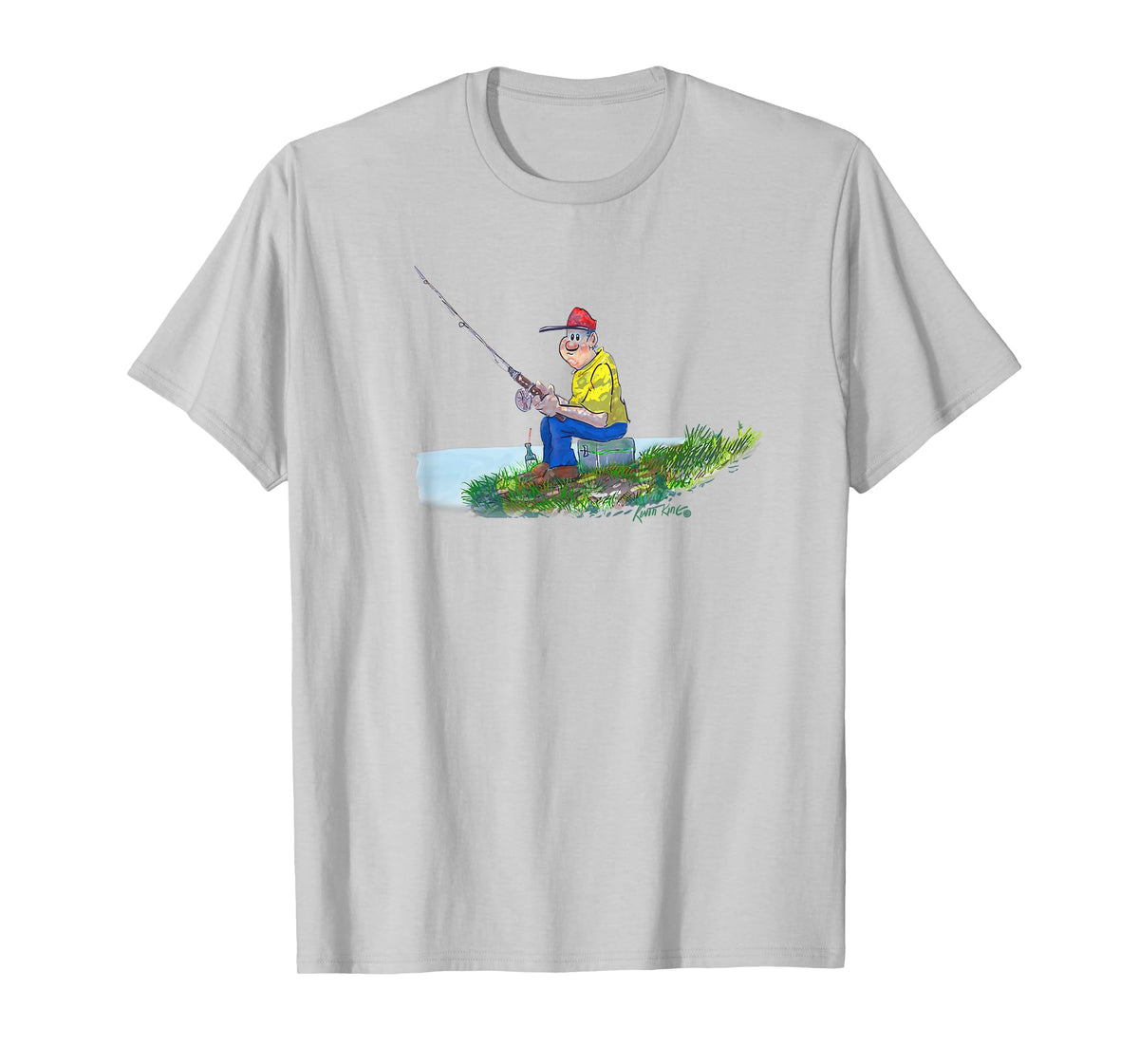 Fun Fishing Guy T-Shirt