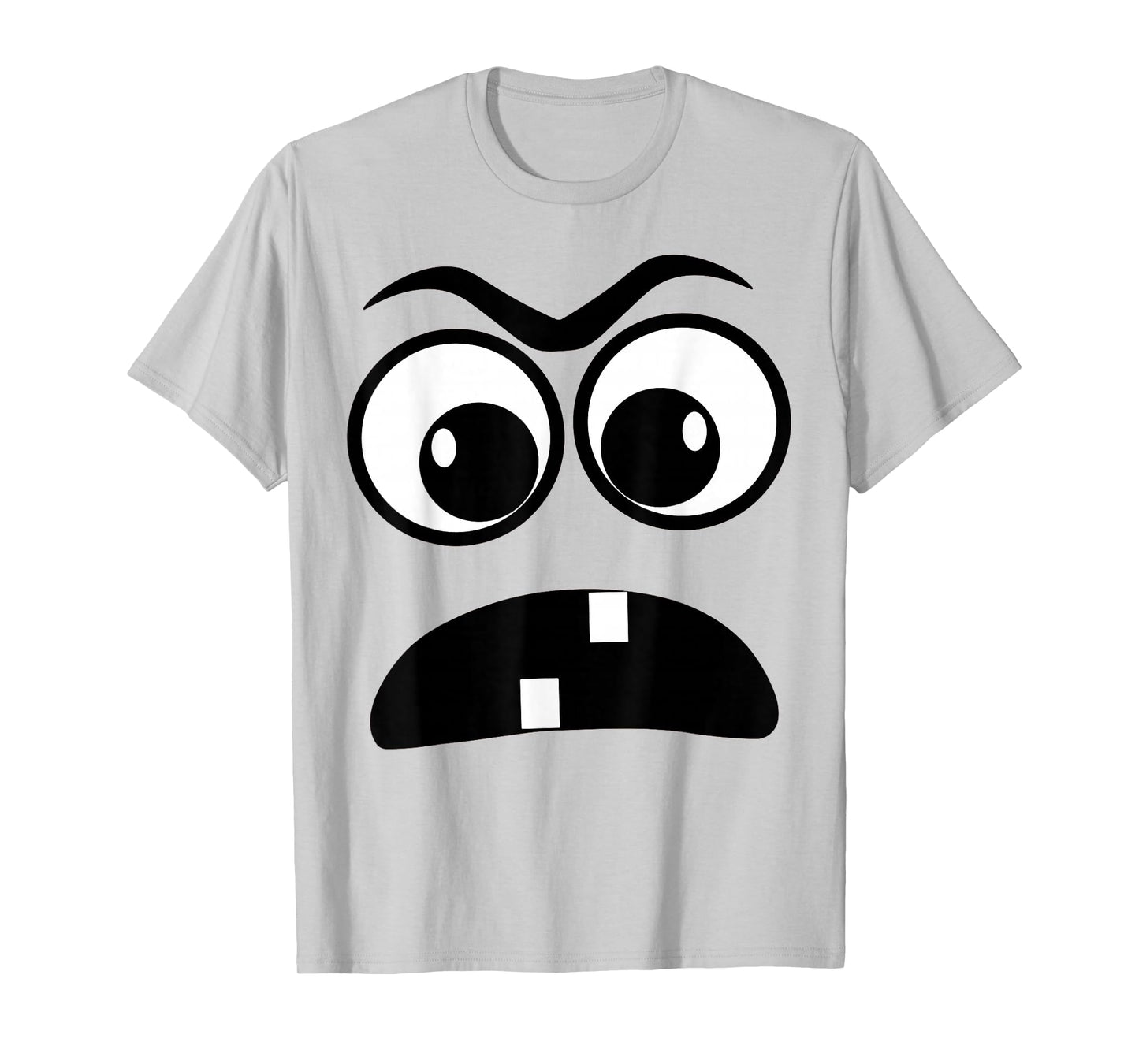 Creepy Face Carrot Halloween Book Character Costume T-Shirt