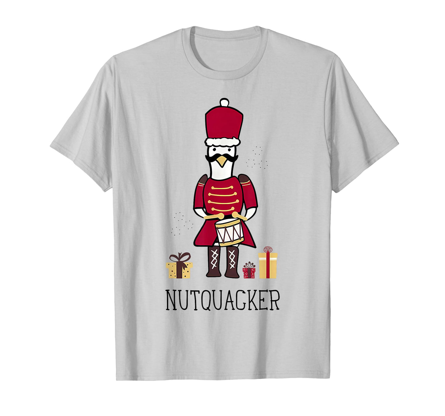 Nutquacker Funny Duck Nutcracker Christmas Men Women Kids T-Shirt