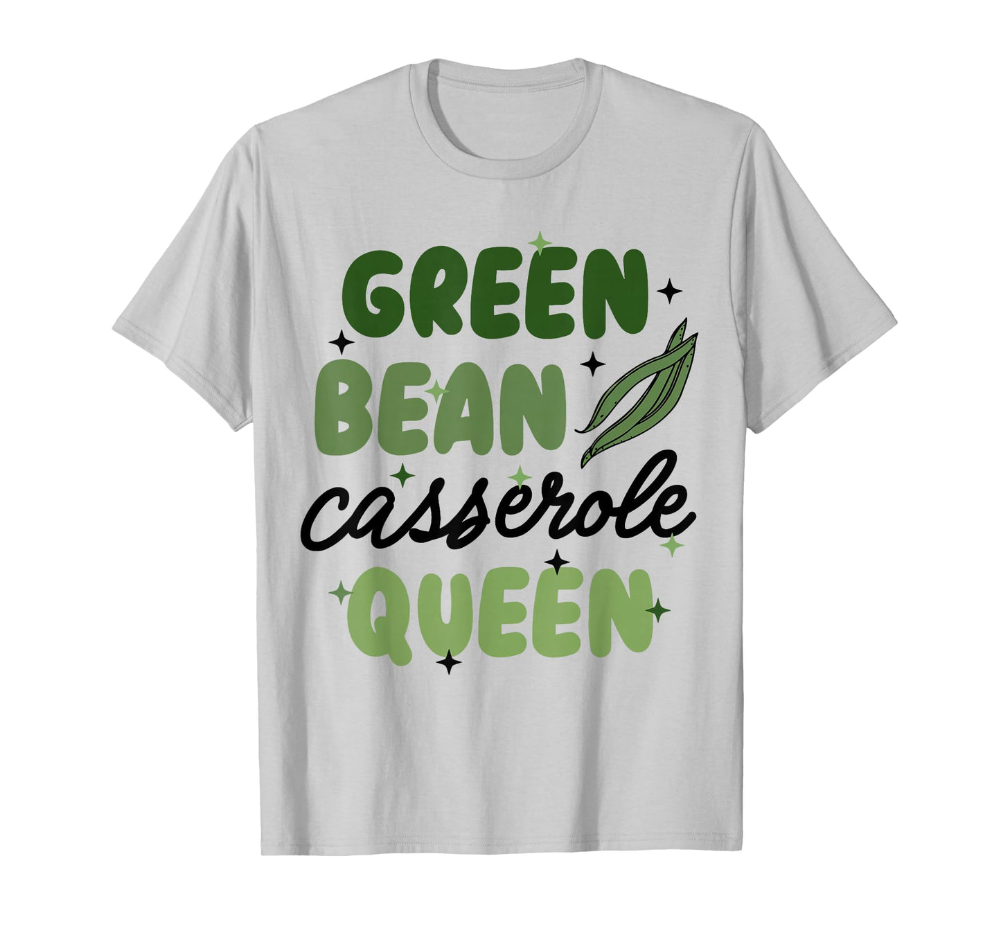 Green Bean Casserole Queen Thanksgiving Dinner T-Shirt