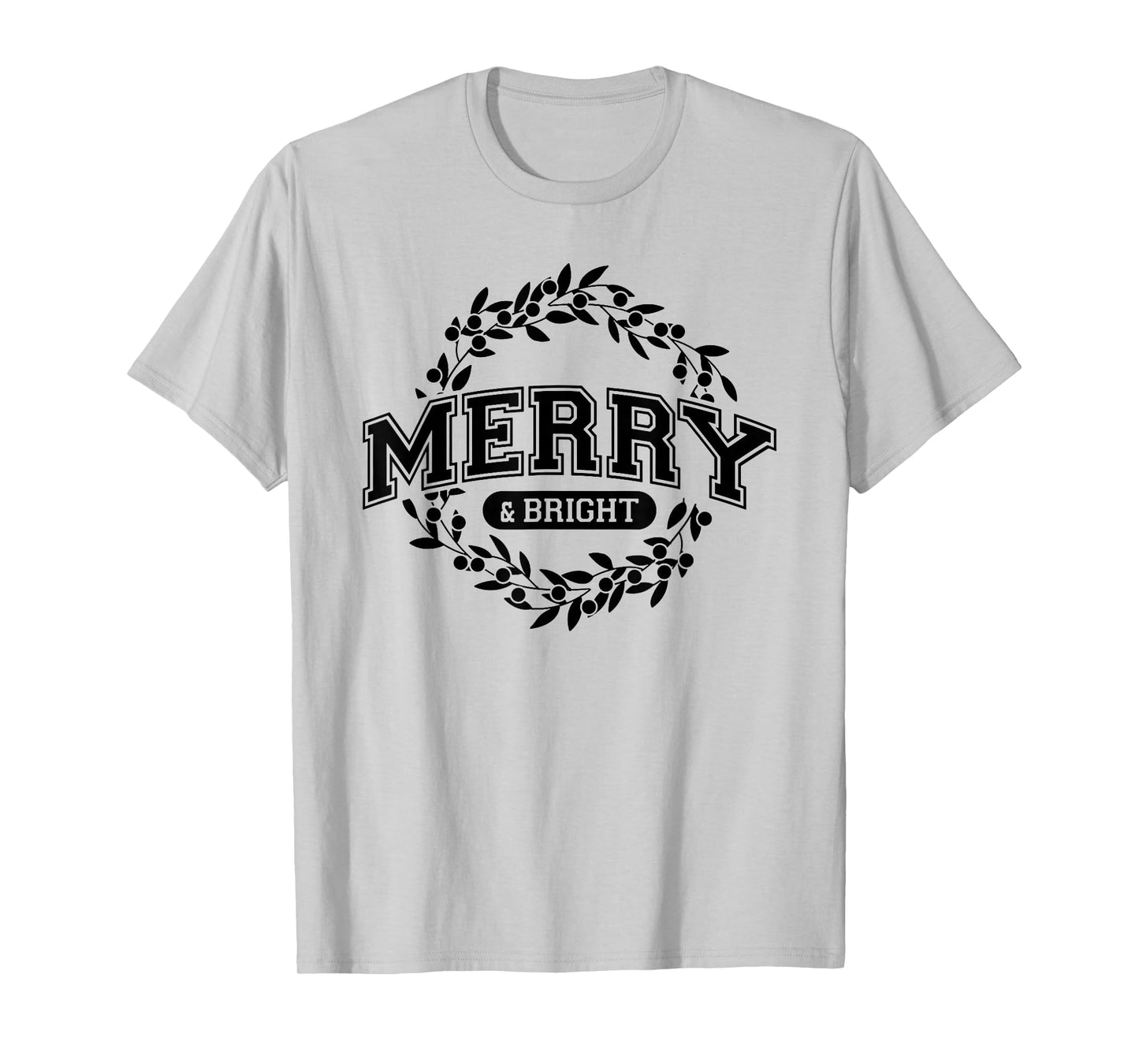 Moody and Uptight Merry and Xmas Bright Matching Couple T-Shirt