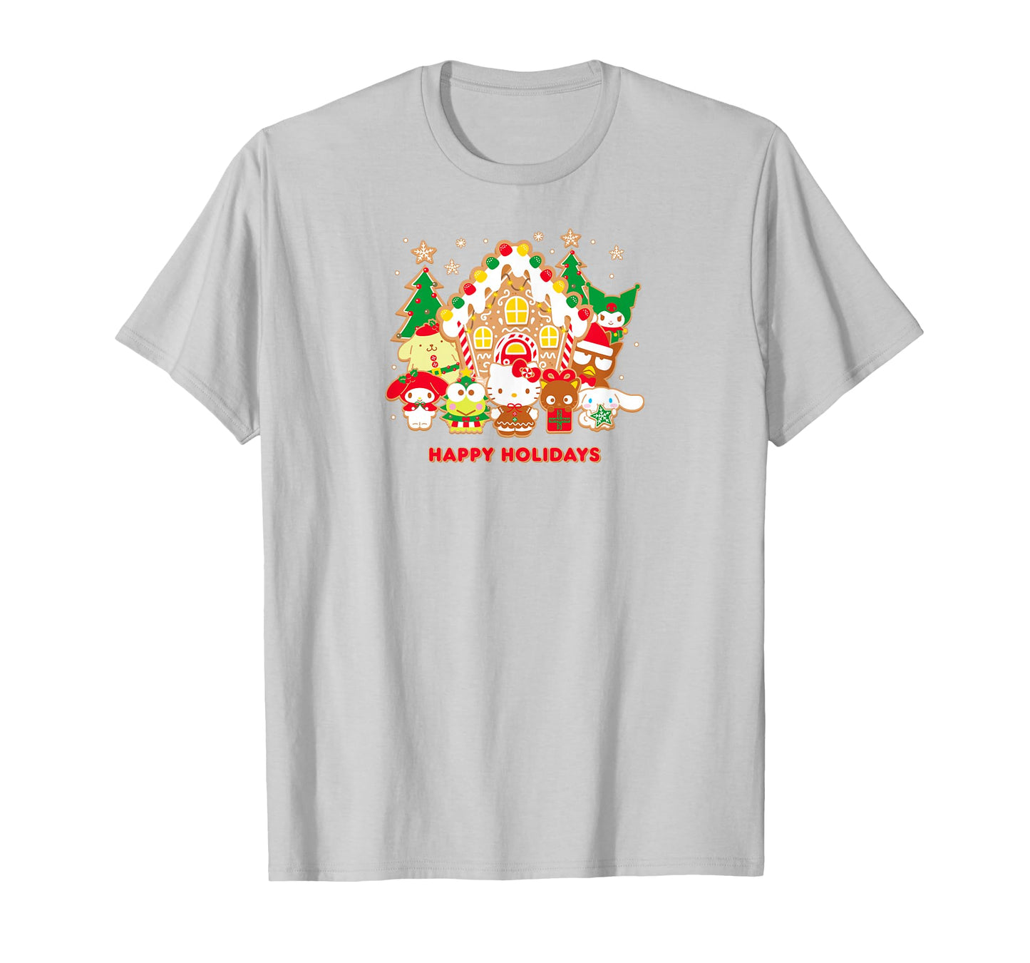 Hello Kitty and Friends Holiday Gingerbread House T-Shirt