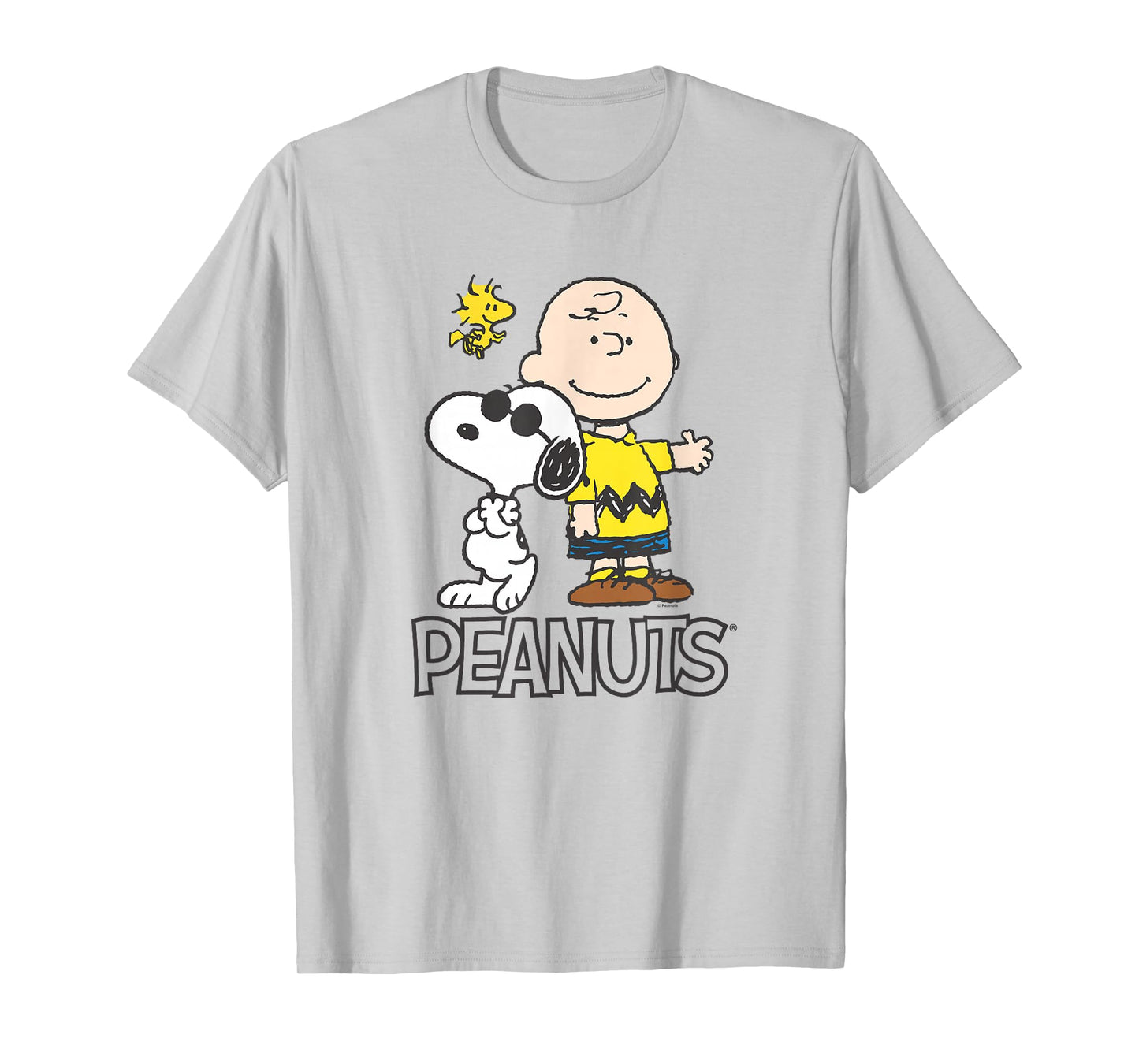 Peanuts - Charlie, Snoopy, Woodstock T-Shirt