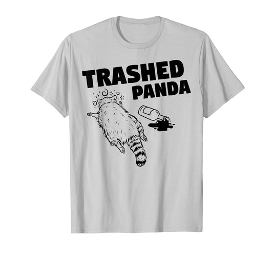 Trash Panda Drunk Racoon Funny T-Shirt
