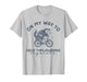 On My Way to Help Tiny Humans Regulate Funny Opossum Autism T-Shirt