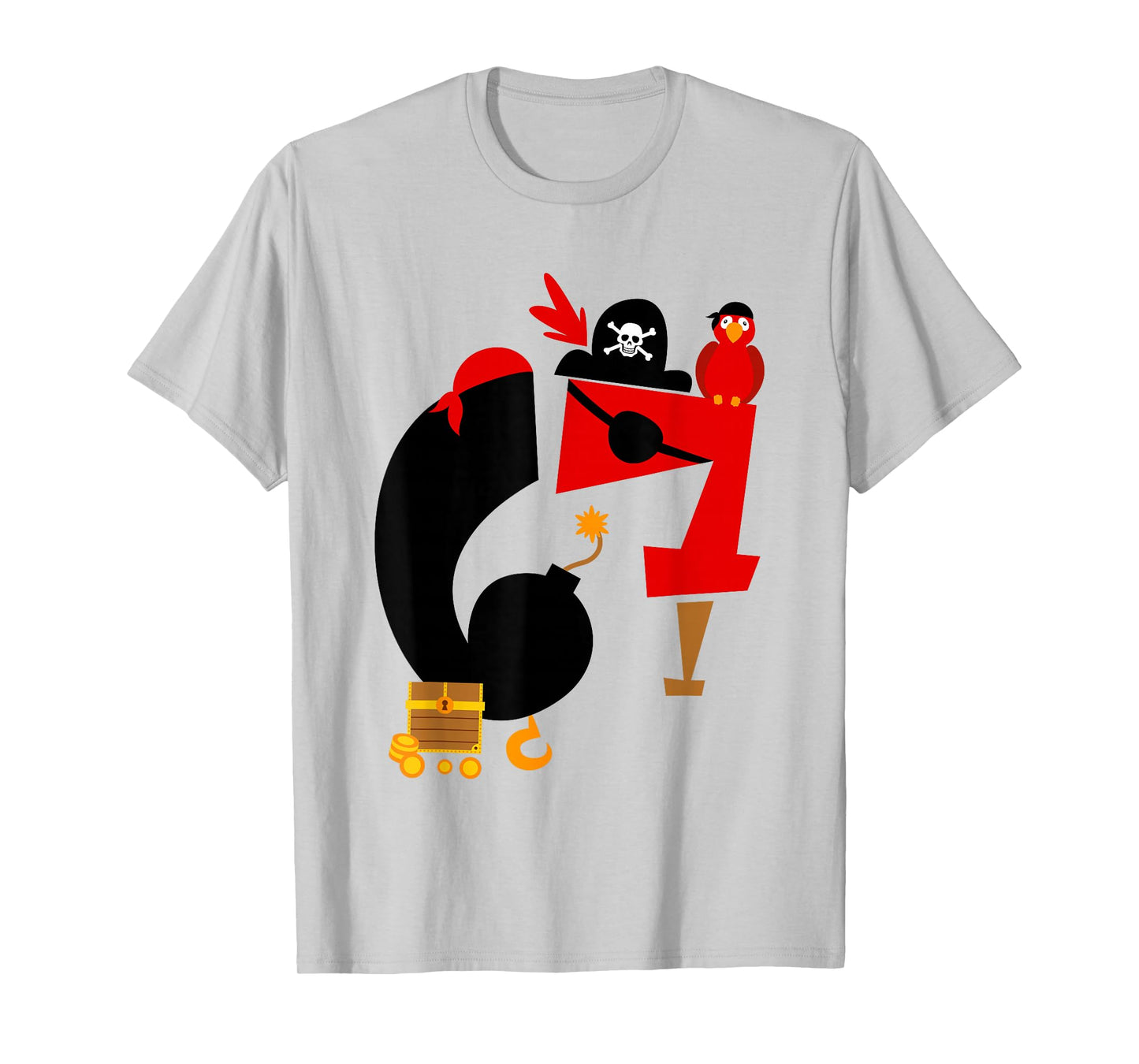 Funny 67 Meme Pirate Six Seven Pirate Lovers T-Shirt