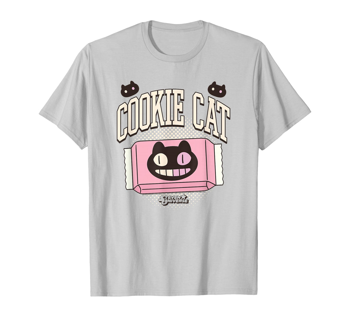 Steven Universe Cookie Cat Ice Cream Sandwich Cute Cartoon T-Shirt