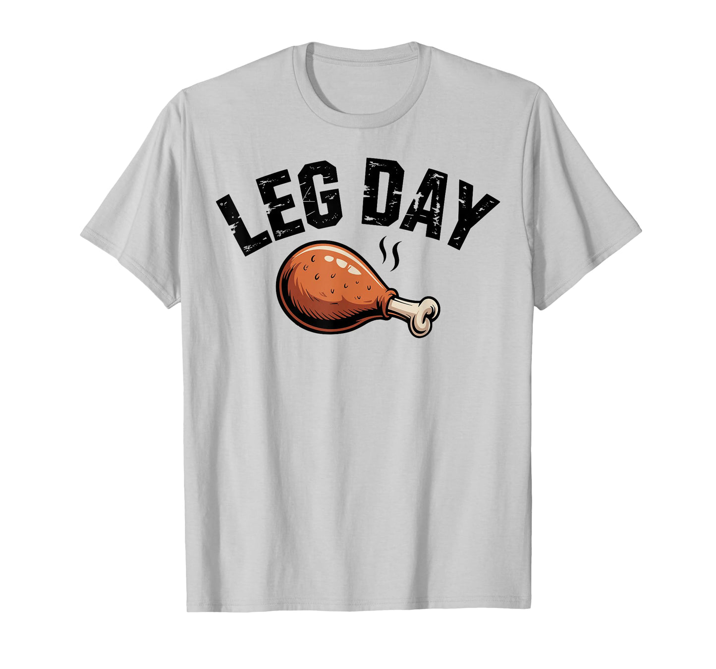 Funny Leg Day Thanksgiving Costume Turkey Men Women Kids T-Shirt