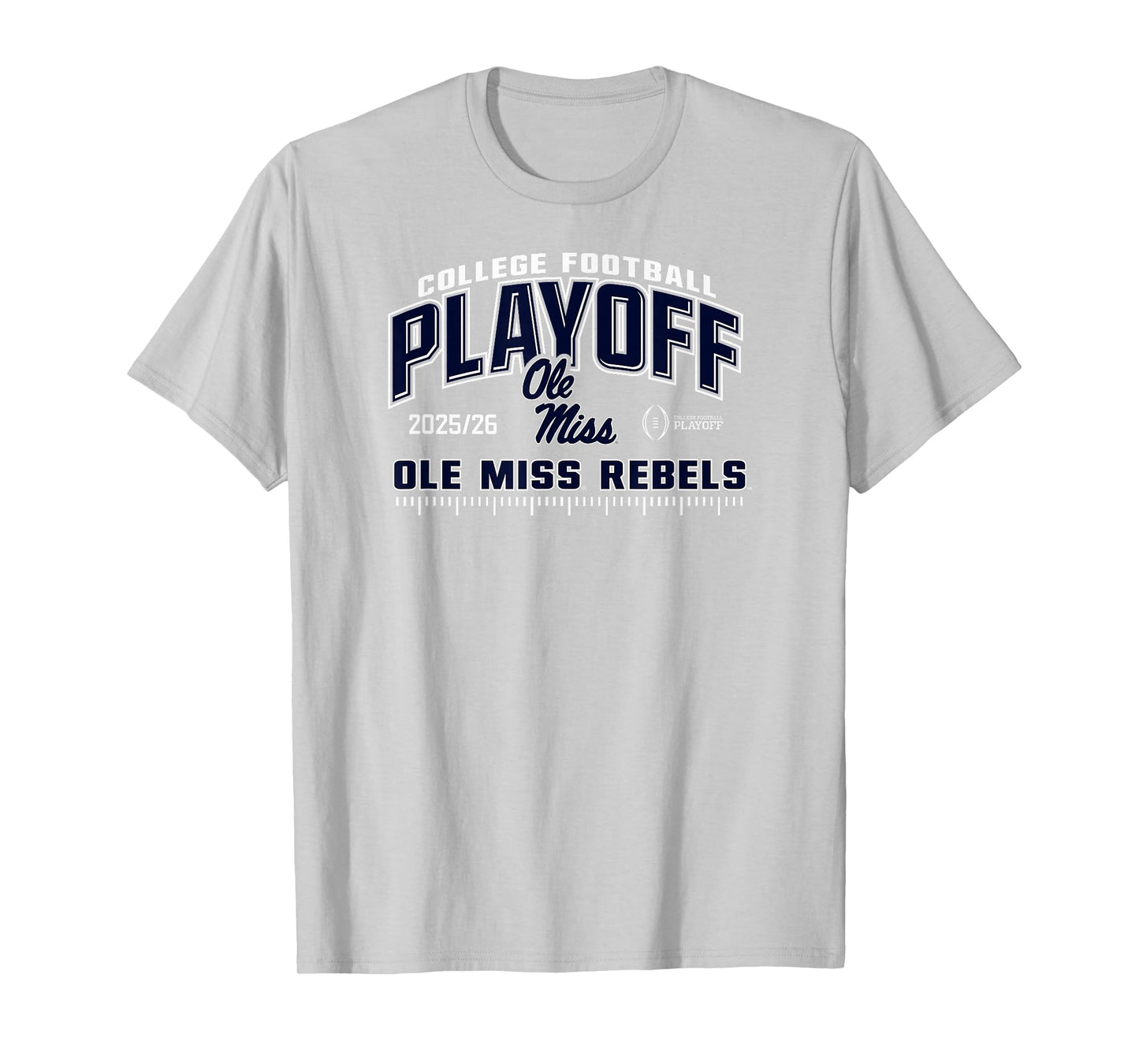 Ole Miss Rebels College Football Playoff CFP 2025-26 Red T-Shirt