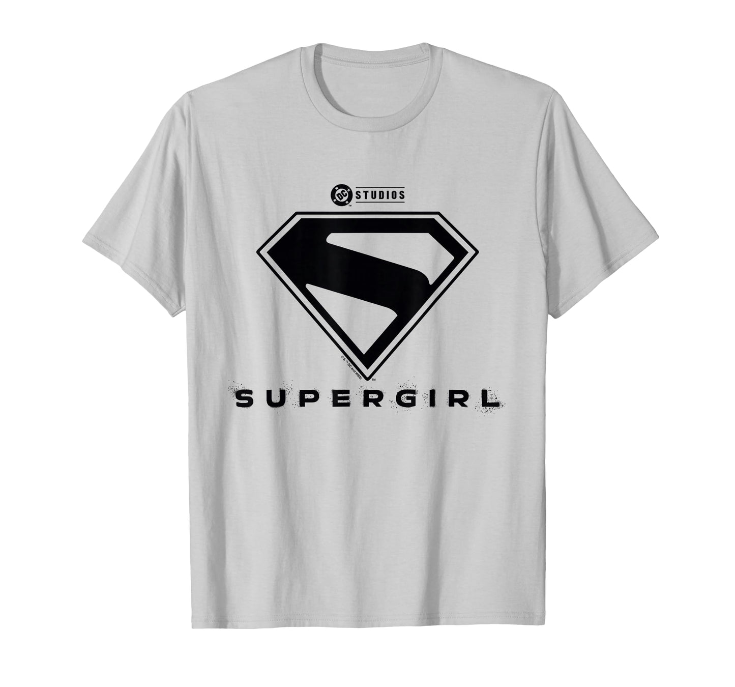 Supergirl 2026 Black Shield T-Shirt