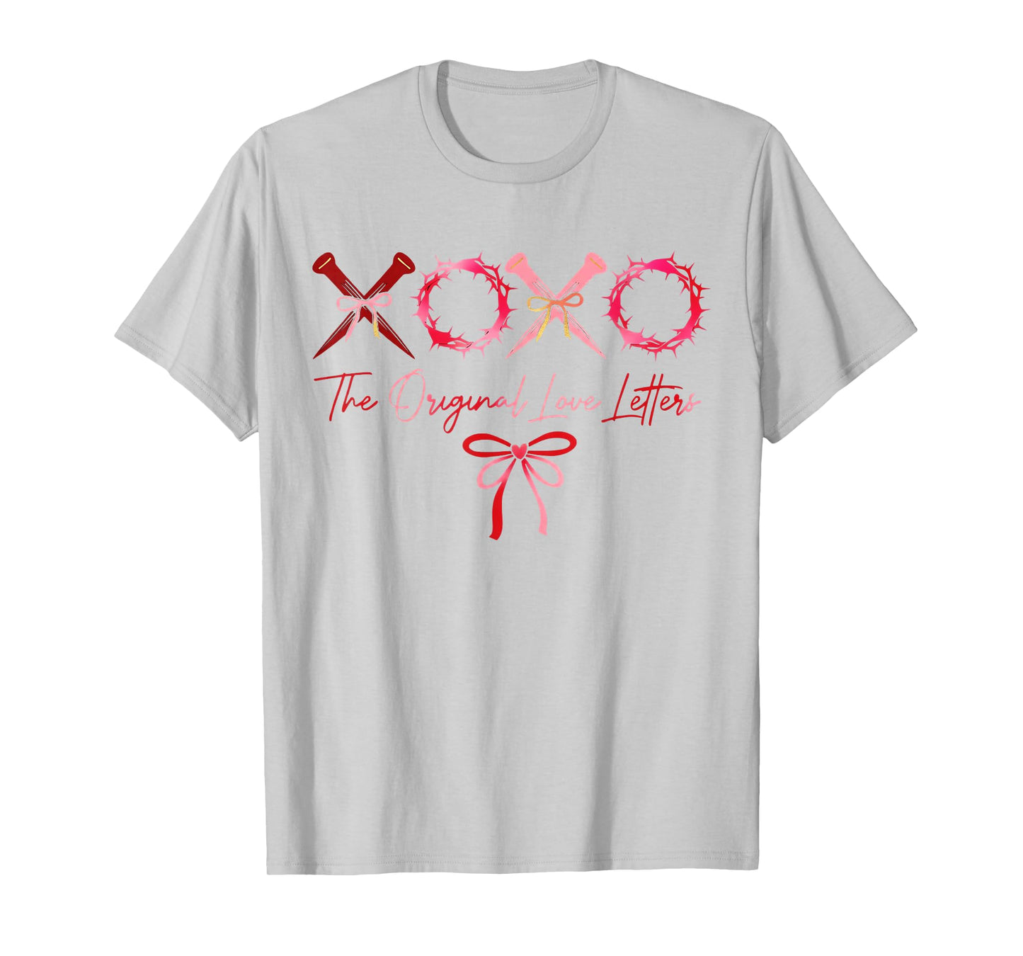 XOXO The Original Love Letters Faith Christian Valentine T-Shirt