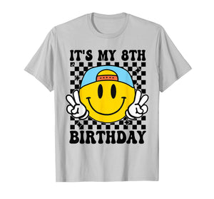 It's My 8th Birthday 8 Years Old Boys Bruh I'm 8 Eight Party T-Shirt