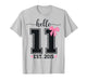 Hello Eleven EST 2015 11th Birthday Coquette 11 Year Girl T-Shirt
