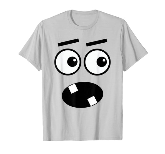 Funny Creepy Carrots Face Halloween Costume T-Shirt