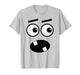 Funny Creepy Carrots Face Halloween Costume T-Shirt