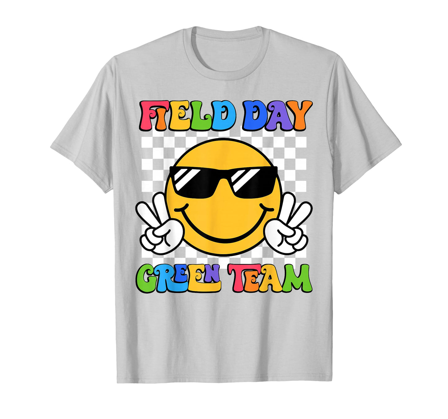 Field Day Green Team Funny for Teacher Kids Field Day Games T-Shirt