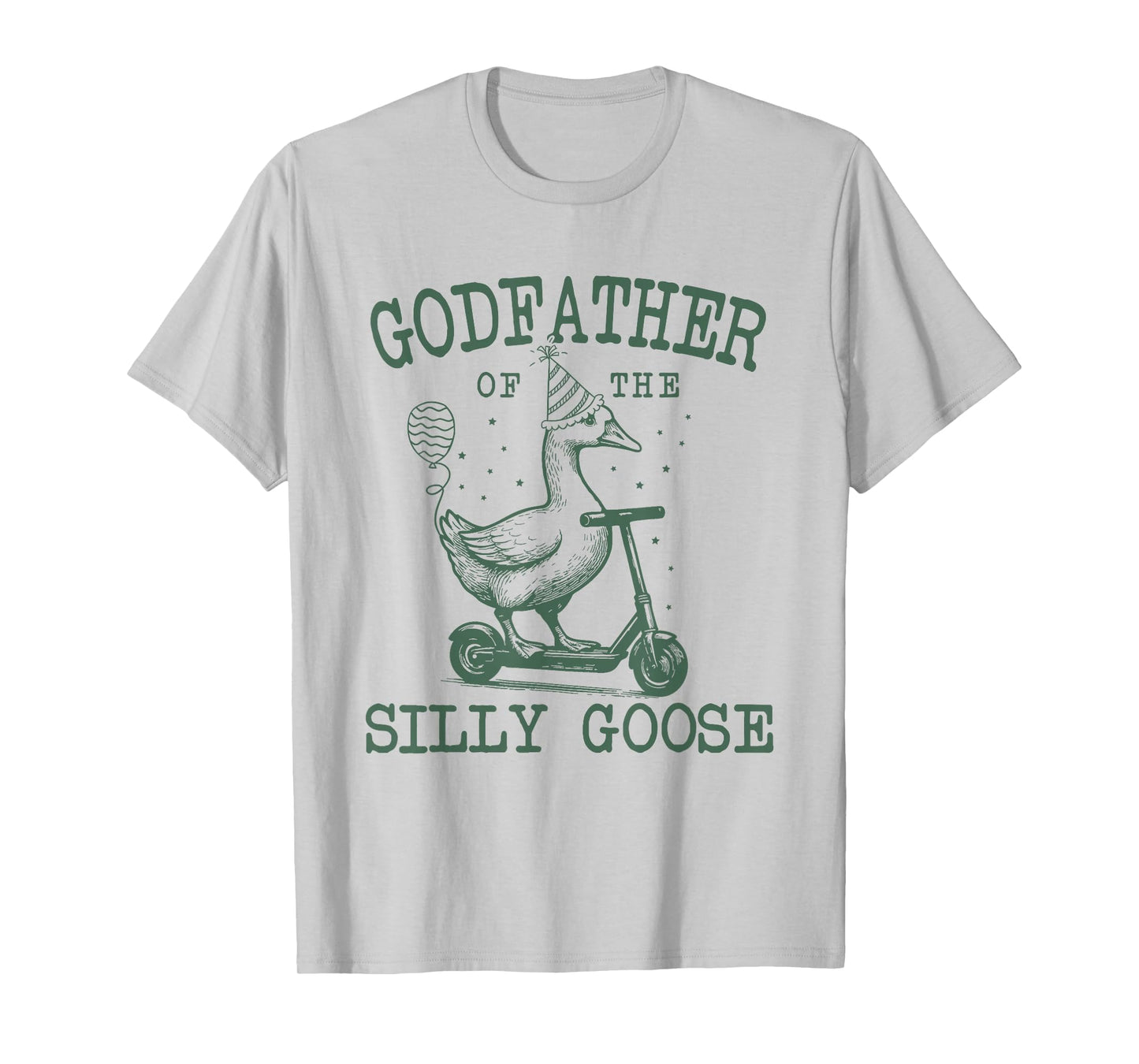 Godfather of The Silly Goose First Birthday Family Matching T-Shirt
