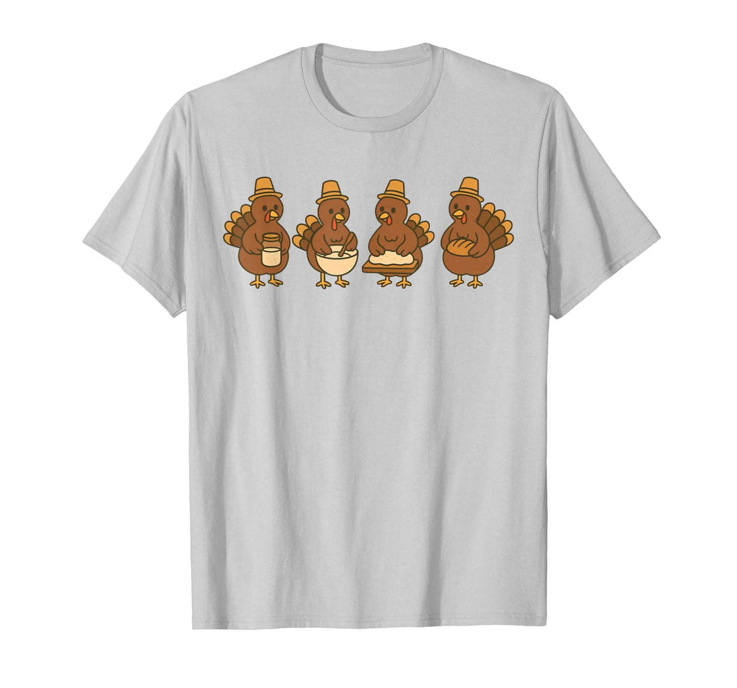 Sourdough Baker Turkey Thanksgiving Bakery T-Shirt