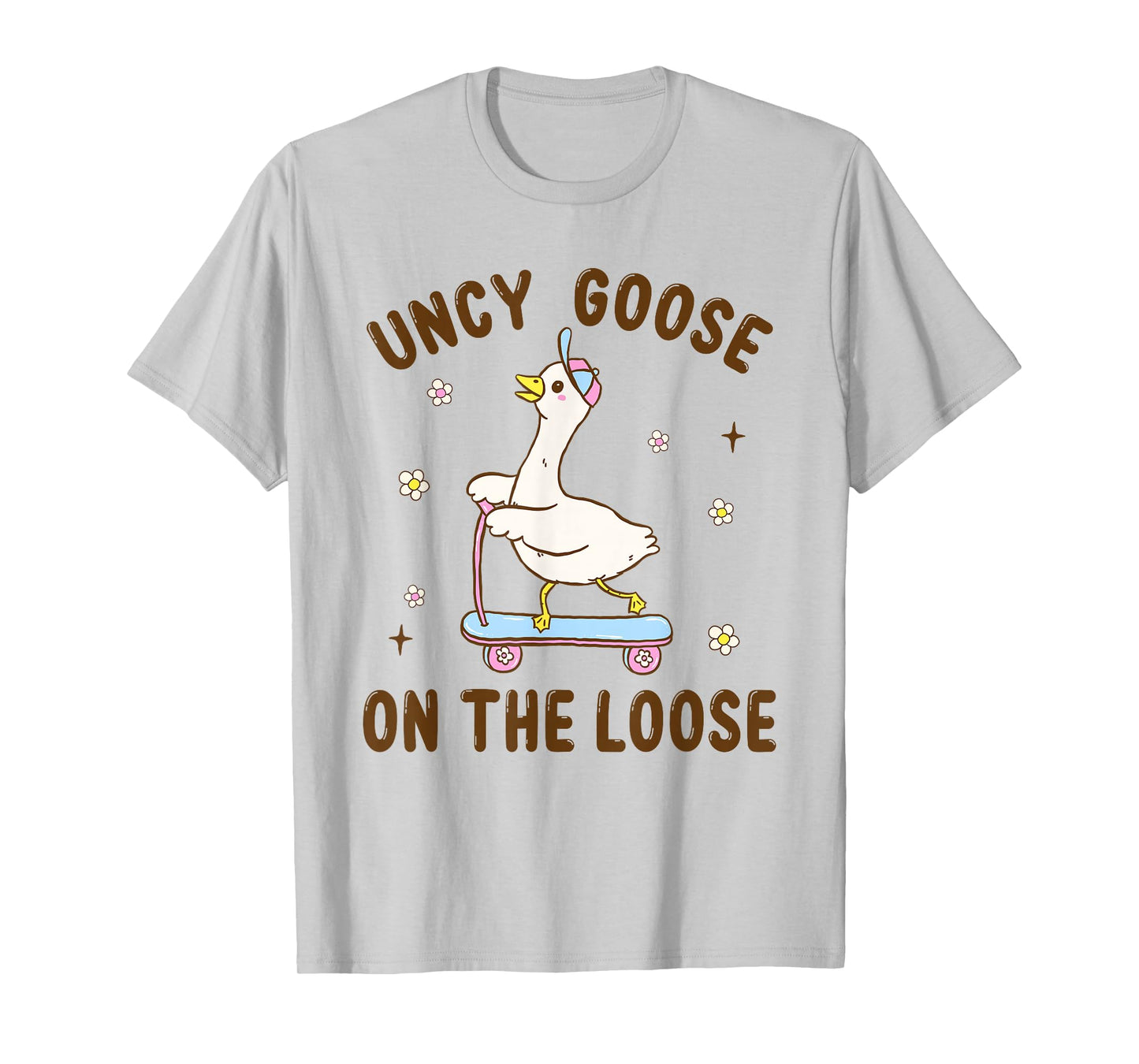 Uncy Goose On The Loose Funny Birthday Matching Family T-Shirt