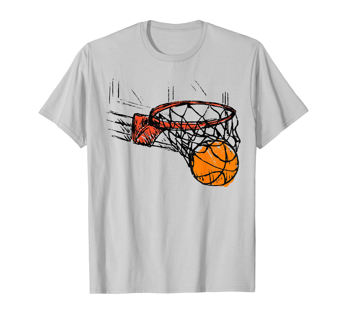 Basketball Ball Player Tee Basketball Coach Fan Game Day T-Shirt