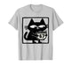 Cat with Ramen Bowl 67 – Funny Meme Cat Illustration Art T-Shirt