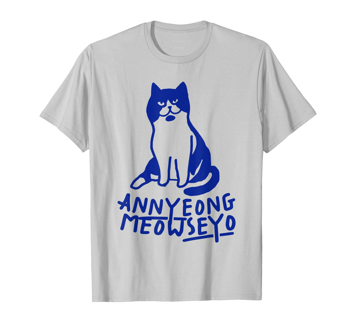 Annyeongmeowseyo K-Drama Funny Cat Lovers T-Shirt