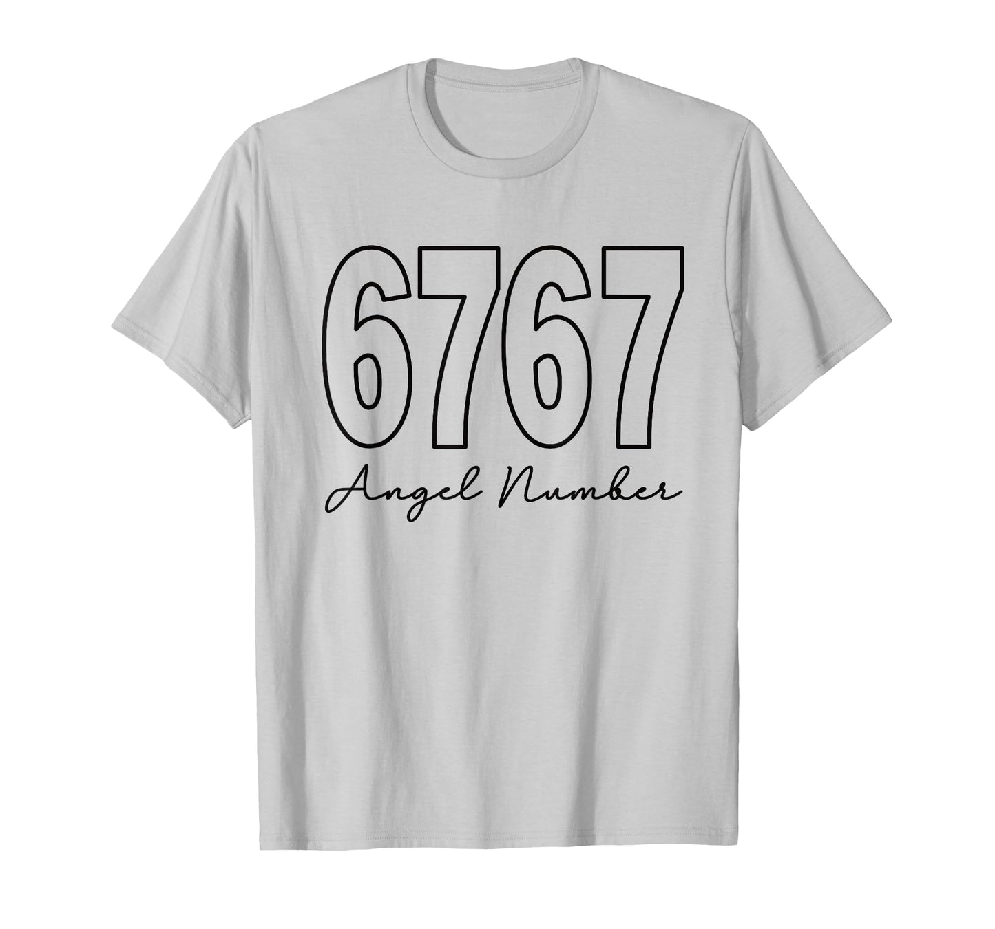 Angel Number 6767 Numerology Spirituality T-Shirt