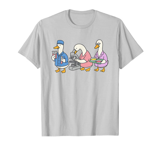 Silly Goose Science Funny Laboratory Technician Graduation T-Shirt