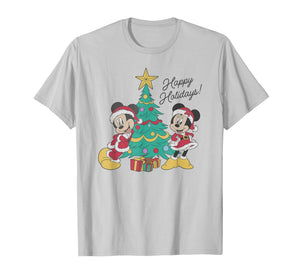 Disney Mickey and Friends Christmas Happy Holidays! T-Shirt