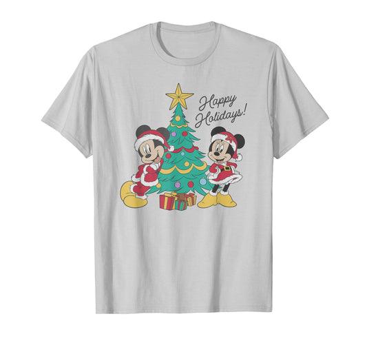 Disney Mickey and Friends Christmas Happy Holidays! T-Shirt