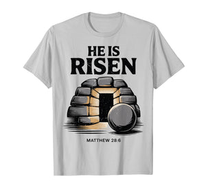 He is Risen Jesus Resurrection Easter Day Outfit Baby Boy T-Shirt
