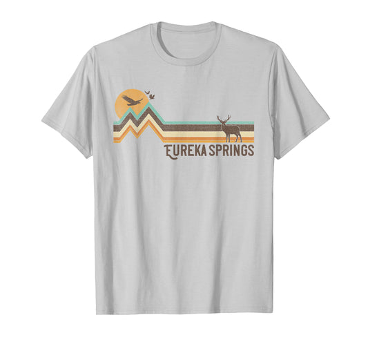 Eureka Springs - Vintage Men Women 70s 80s Graphic Cool T-Shirt