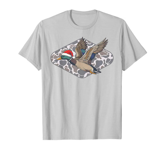 Christmas Mallard Duck Hunting Season Boys Kids Toddlers T-Shirt