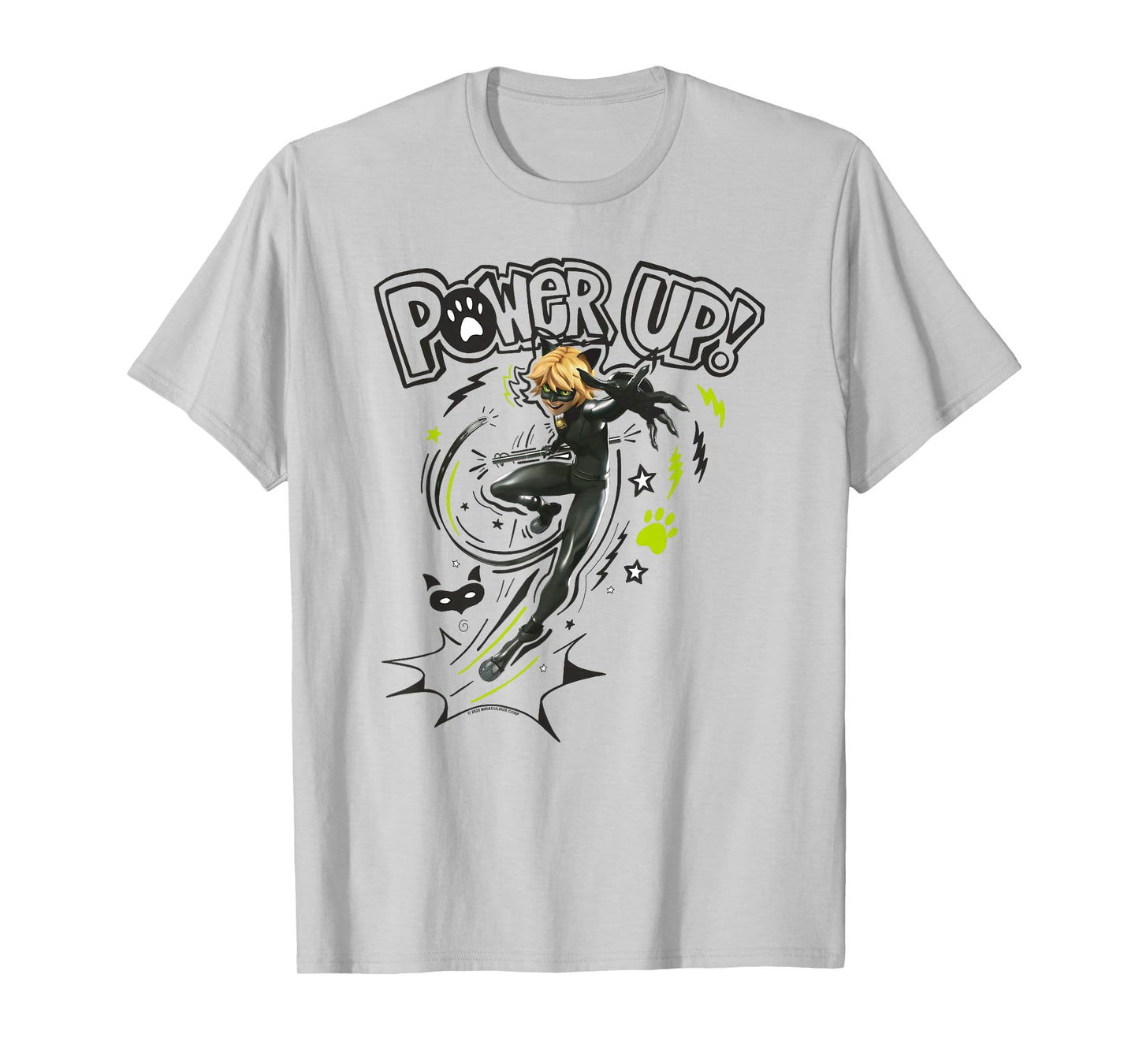 Miraculous Power Up! Cat Noir Adrien Jump T-Shirt