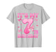7th Birthday Shirt Girl Coquette Bow Kids Seven 7 Year Old T-Shirt