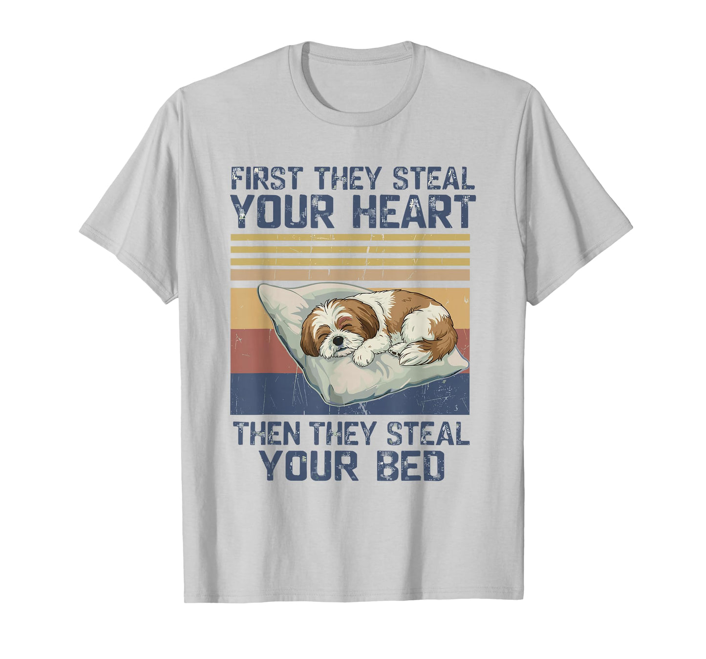 Funny Shih Tzu Pet Lovers Dog Owner Men Women T-Shirt