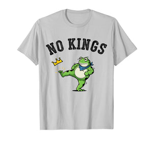 Frog Protest No Kings in America Since 1776 Resist Portland T-Shirt